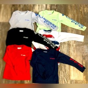 Bundle of 6 Boys' Terminal Tackle Long Sleeve Tees - Size XXS 4-5